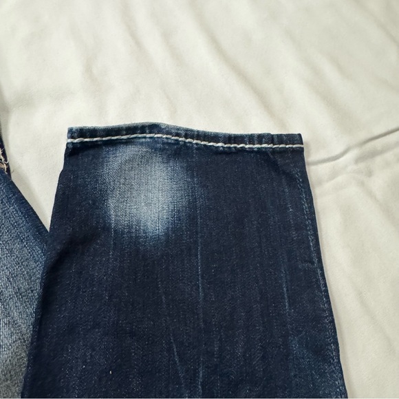 Rock Revival Dark Blue Jeans with Embroidered Pockets - Picture 12 of 13